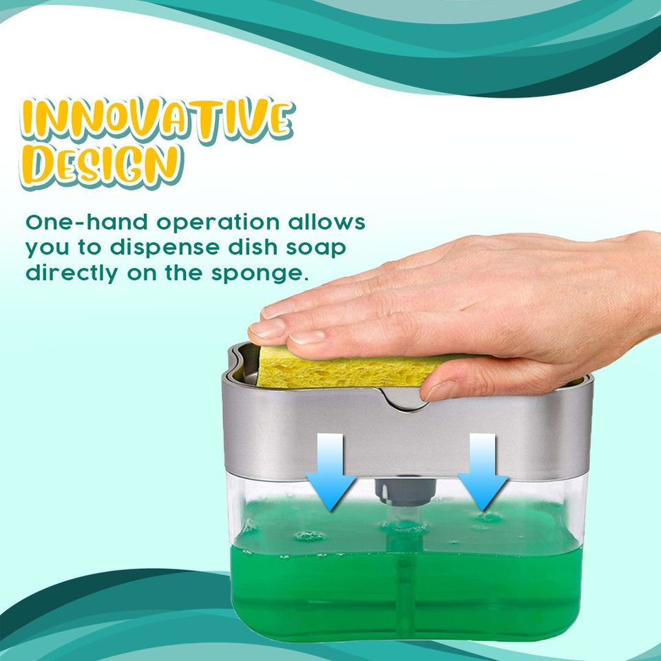 2 in 1 Soap Dispenser