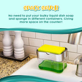 2 in 1 Soap Dispenser