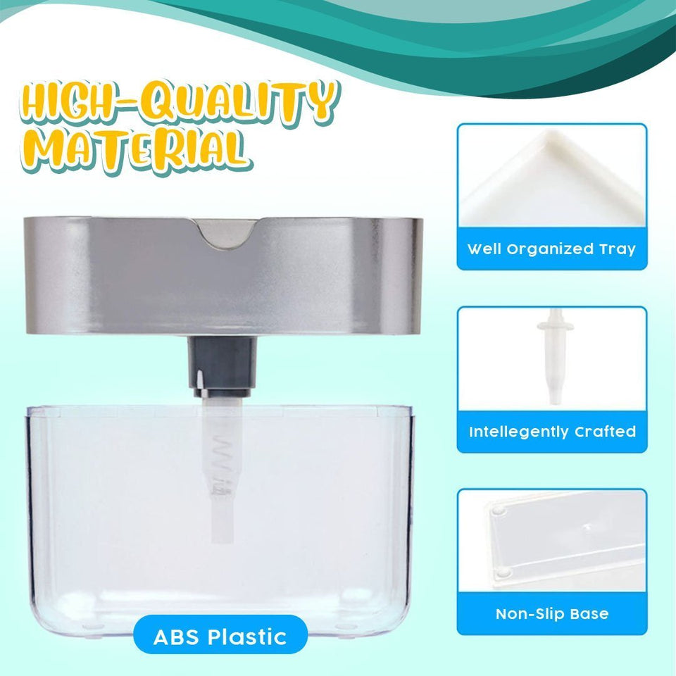 2 in 1 Soap Dispenser