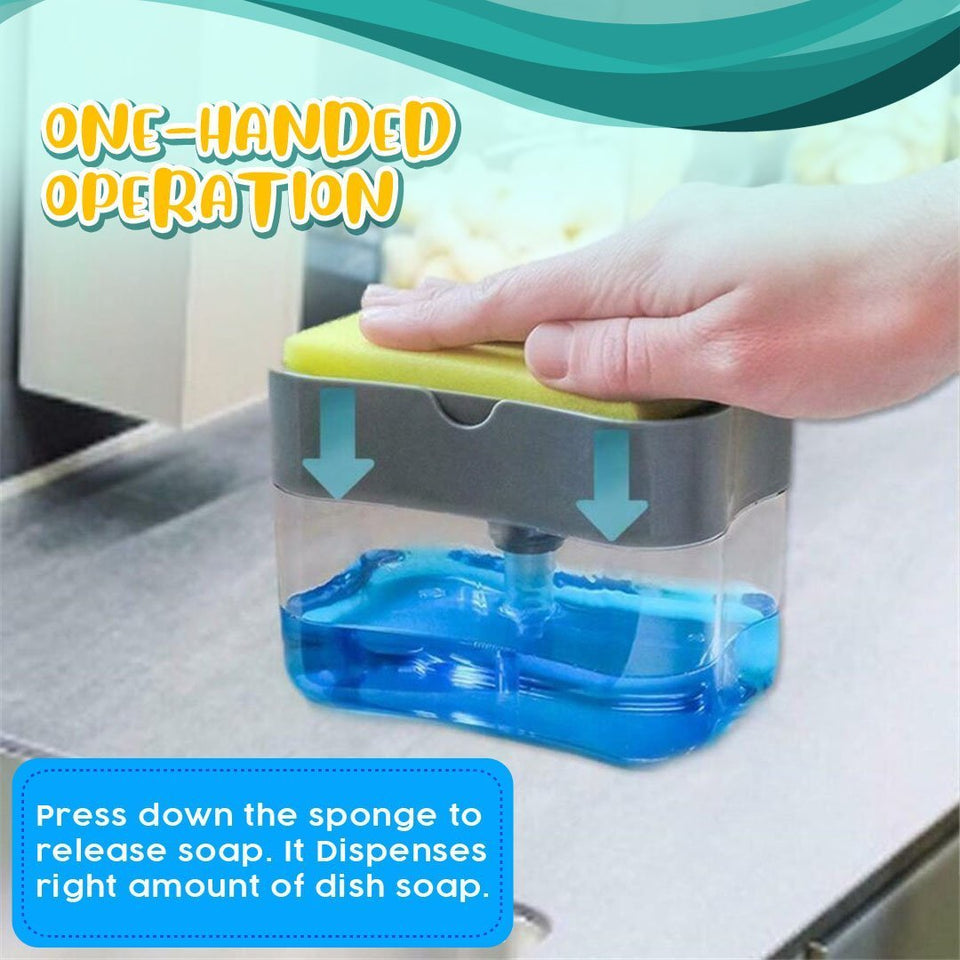 2 in 1 Soap Dispenser