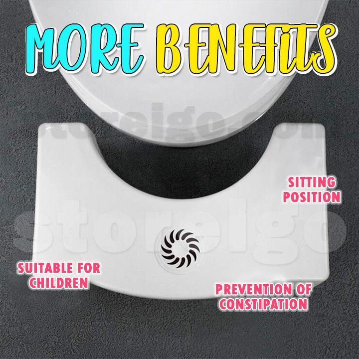 U-Shaped Foldable Squatting Toilet-Stool