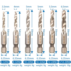 SimpleDrill™ Tap and Drill Bit Set