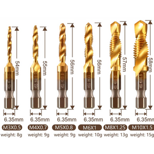 SimpleDrill™ Tap and Drill Bit Set