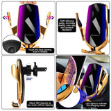 （BUY 1, GET 2 ）Wireless Automatic Sensor Car Phone Holder and Charger