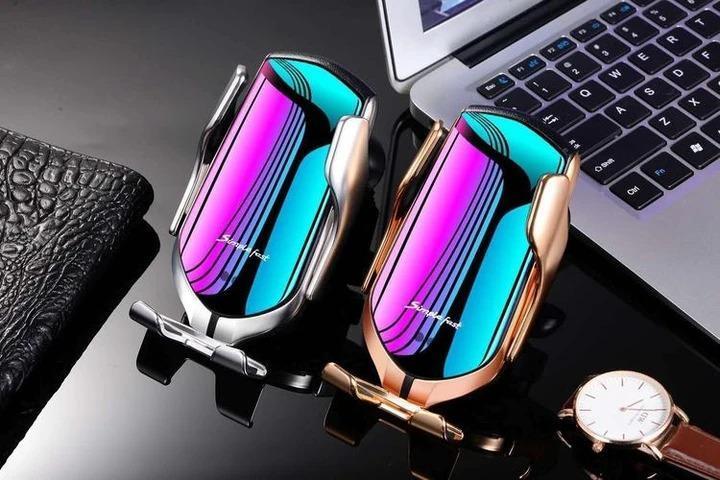 （BUY 1, GET 2 ）Wireless Automatic Sensor Car Phone Holder and Charger