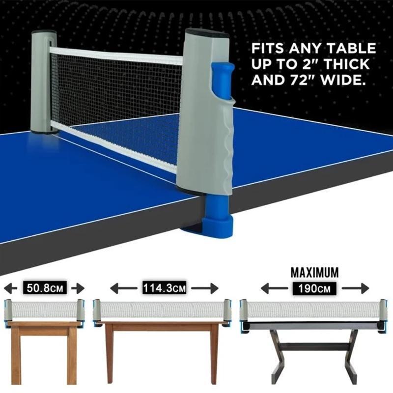 Portable Folding Table Tennis Set