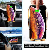 （BUY 1, GET 2 ）Wireless Automatic Sensor Car Phone Holder and Charger