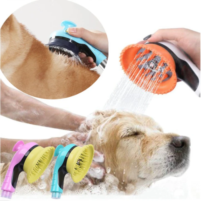 PETSHO™ : Pet Shower Head/Massage Brush