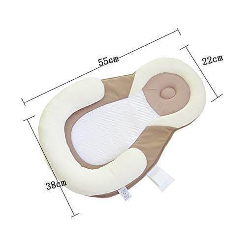 Head Support Portable Baby Bed Pillow for Newborn