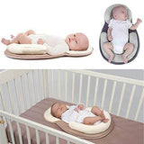 Head Support Portable Baby Bed Pillow for Newborn