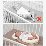 Head Support Portable Baby Bed Pillow for Newborn