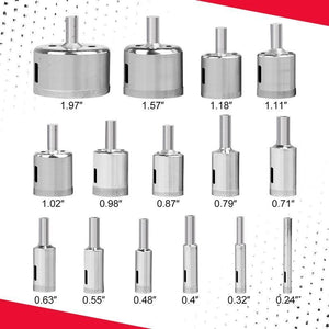 Hole Drilling Bits Set