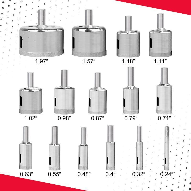 Hole Drilling Bits Set