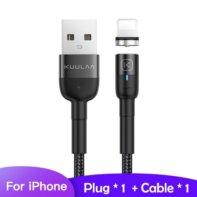 DarkNight™ Magnetic Glow LED Charging Cables - Type C, iPhone, Micro USB