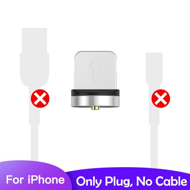 DarkNight™ Magnetic Glow LED Charging Cables - Type C, iPhone, Micro USB