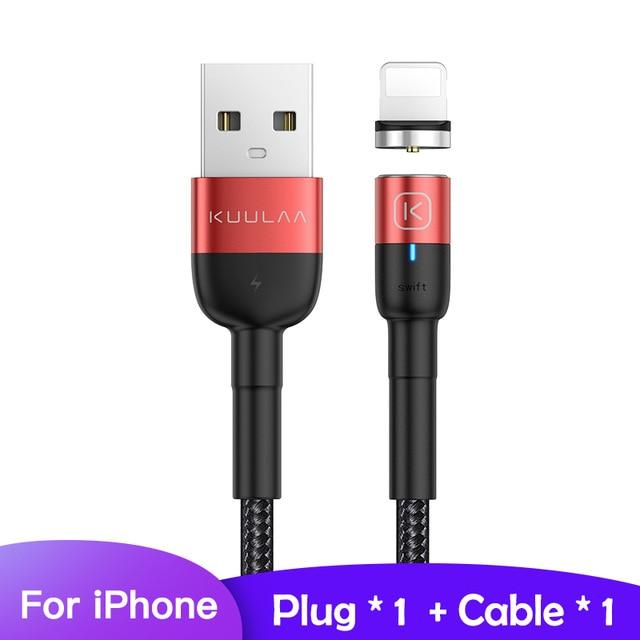 DarkNight™ Magnetic Glow LED Charging Cables - Type C, iPhone, Micro USB