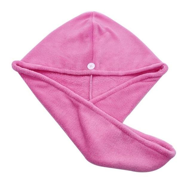 Magic Microfiber Hair Fast Drying Dryer Towel 25cmx65cm Bath Wrap Hat Quick Cap Turban Dry