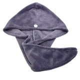 Magic Microfiber Hair Fast Drying Dryer Towel 25cmx65cm Bath Wrap Hat Quick Cap Turban Dry