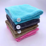 Magic Microfiber Hair Fast Drying Dryer Towel 25cmx65cm Bath Wrap Hat Quick Cap Turban Dry