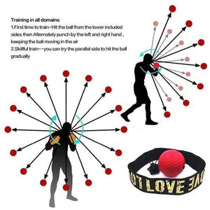 Rope Headband Reflex Boxing Training Set