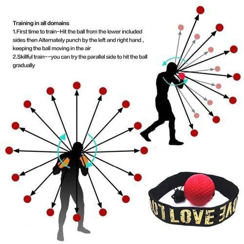 Rope Headband Reflex Boxing Training Set