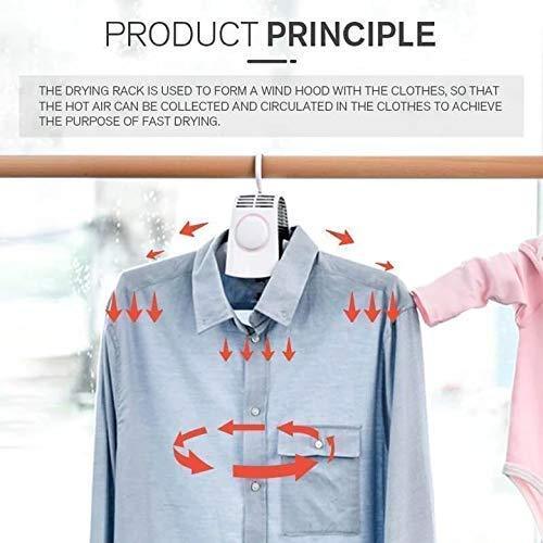 Electric Clothes Drying Portable Rack