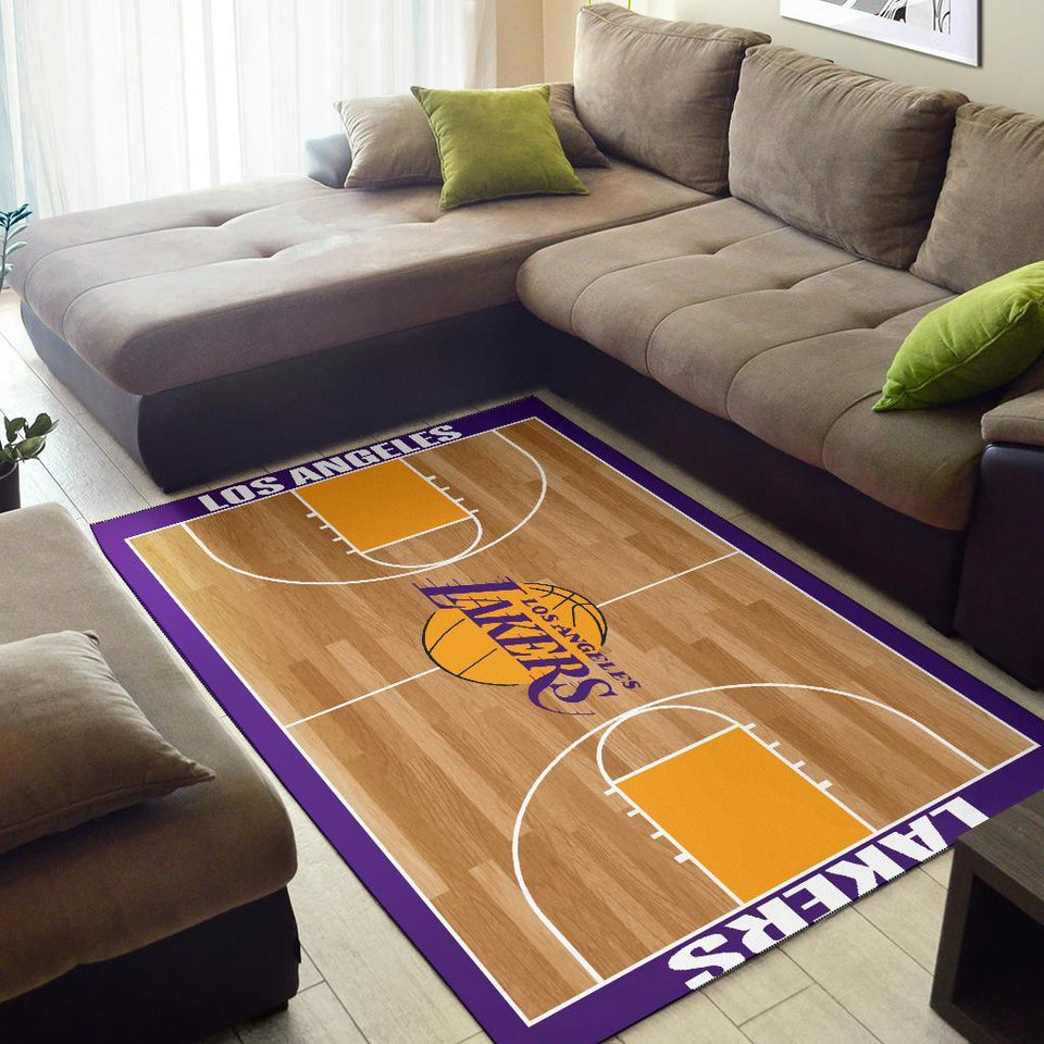Gearzime Los Angeles Lakers NBA Rug