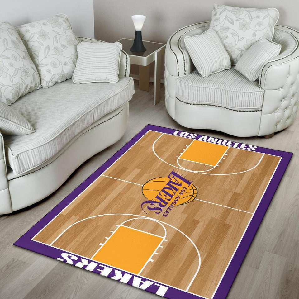 Gearzime Los Angeles Lakers NBA Rug