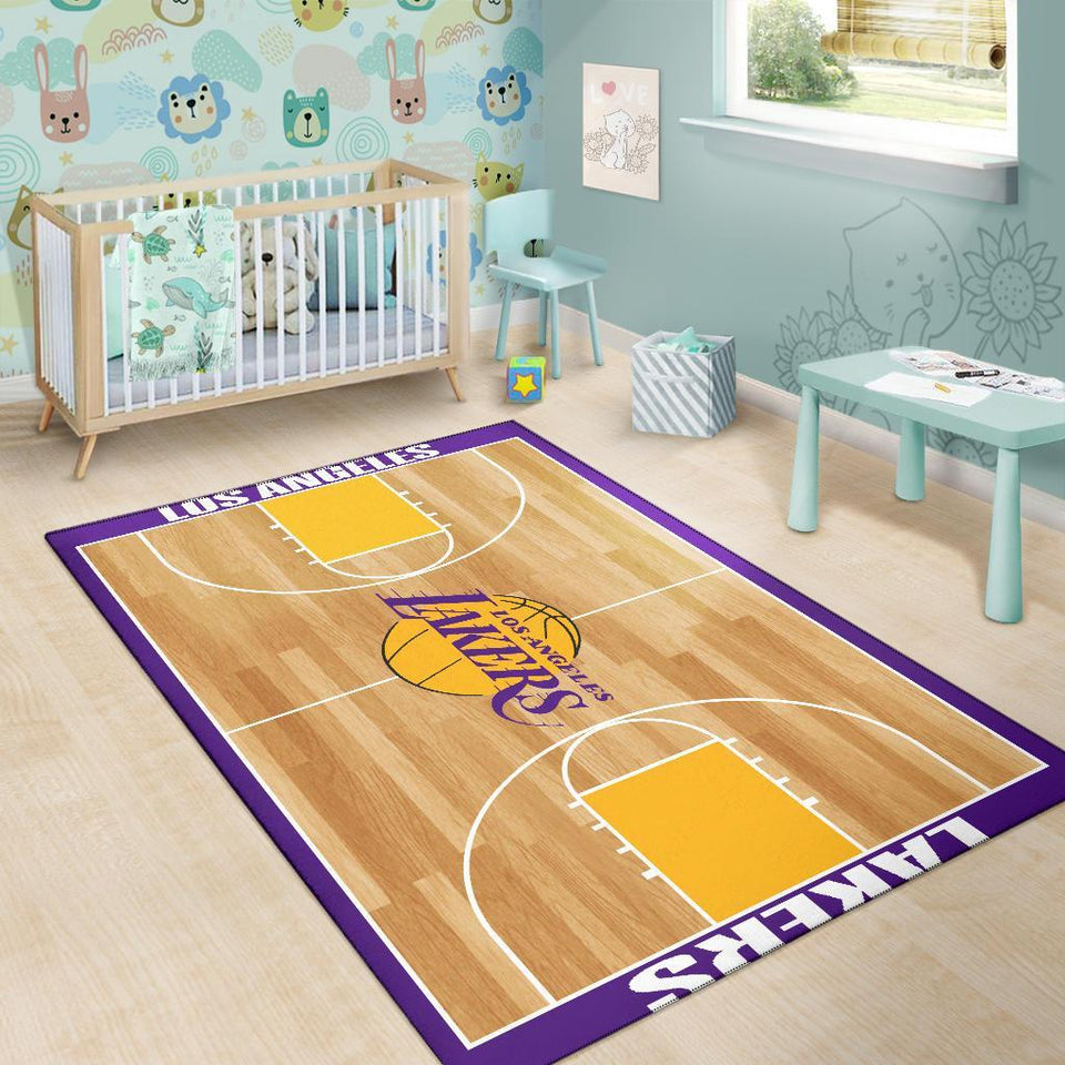 Gearzime Los Angeles Lakers NBA Rug