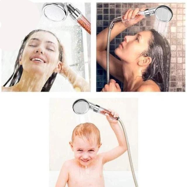 Shower Head Ionic High-Pressure Filtration With 3 Modes