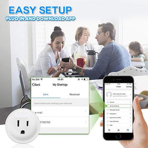 PlugSmart WiFi Voice Control Smart Socket