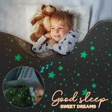 Magic Glow-in-the-dark Velvet Throw Blanket