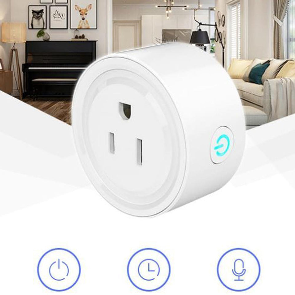 PlugSmart WiFi Voice Control Smart Socket