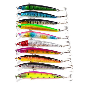 Crank bait Fishing Hook Lure Artificial Crank Hard Bait Topwater Minnow Fishing Wobblers Japan Fish Lures