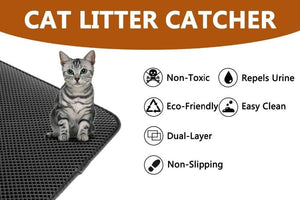 Waterproof Pet Cat Litter Mat