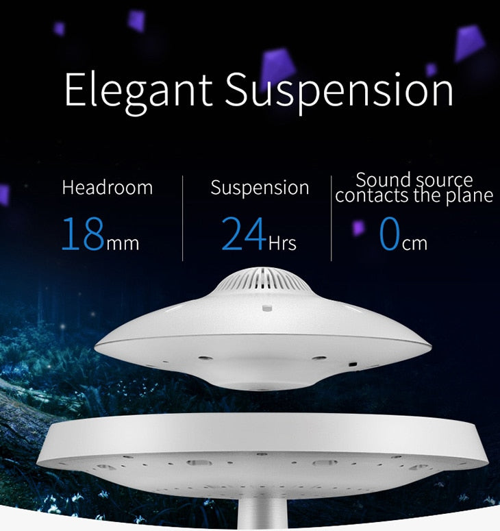 UFO Magnetic levitation bluetooth stereo Wireless charging