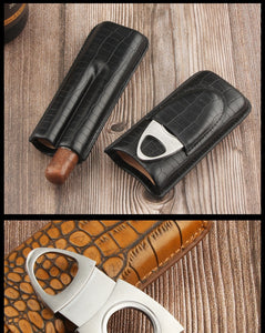 GALINER Leather Cigar Case