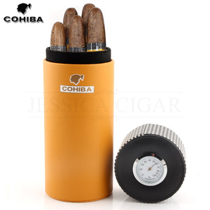 COHIBA Leather Travel Cigar Box