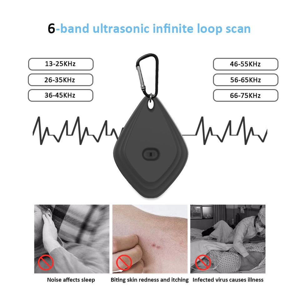 Ultrasonic USB Killer Portable Pest Bug Defender