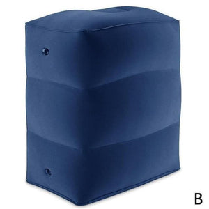 Inflatable Travel Foot Rest Pillow