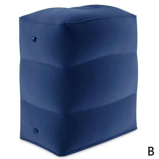Inflatable Travel Foot Rest Pillow