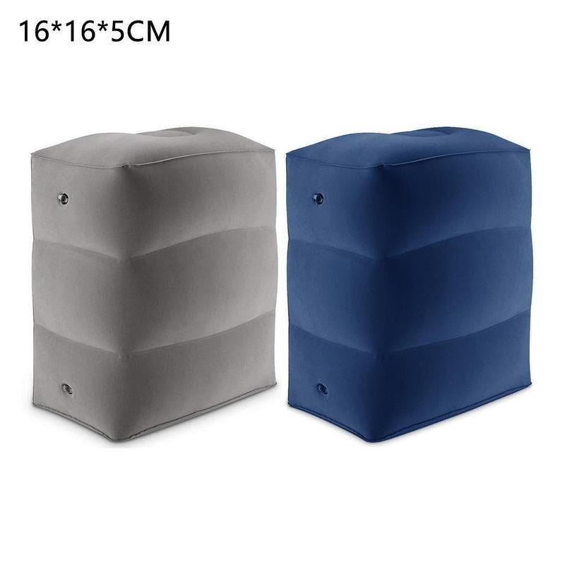 Inflatable Travel Foot Rest Pillow