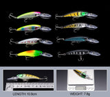 2020 Minnow JIADIAONI 43pcs/lot Fly Fishing Lure Set