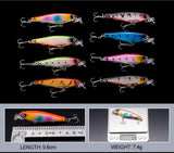 2020 Minnow JIADIAONI 43pcs/lot Fly Fishing Lure Set