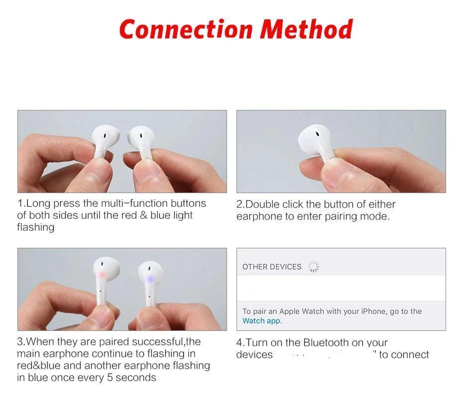 Wireless Bluetooth 5.0 Earphone Minis Mic Charging Box Free Shipping