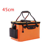 Fishing Rod Bag Multi Collapsible Fish Backpack Bucket Lure Live Bait Case Waterproof Outdoor Box Tackle Storage Fishing Bags