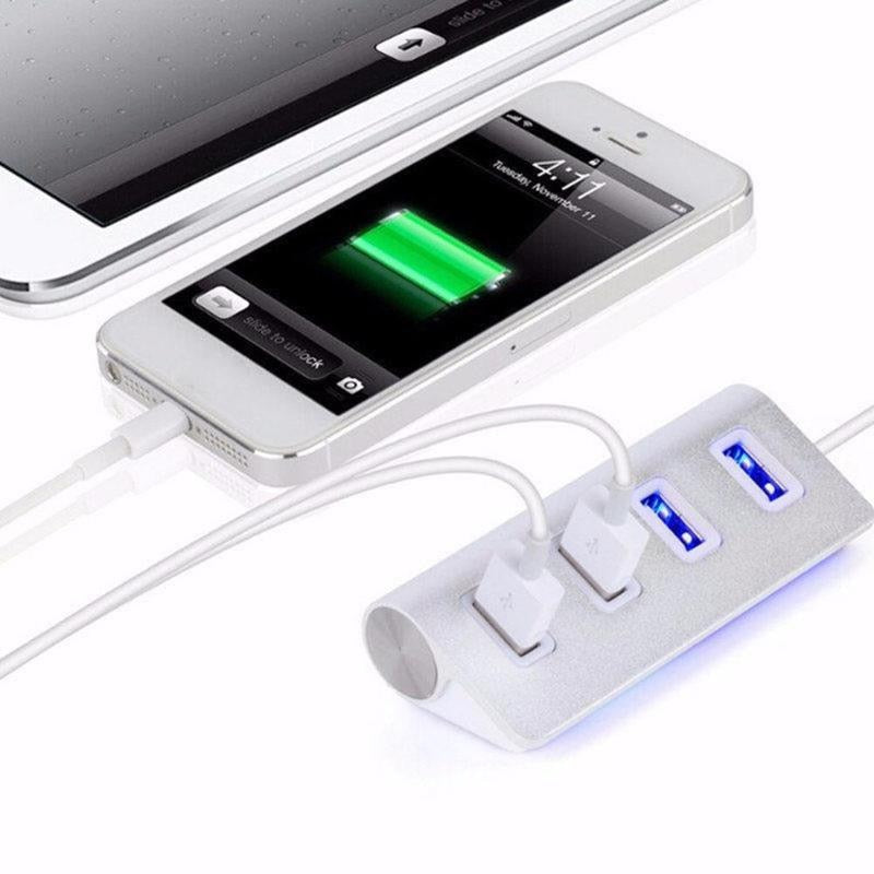 High Quality 4-port Usb 2.0 Multi Hub Splitter