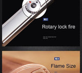 Powerful and Windproof Triple Jet Torch
