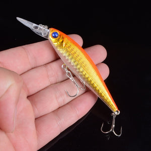 Hot Sale 10cm 9g Hard Minnow Fishing Lure Topwater Floating