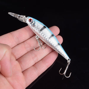 Hot Sale 10cm 9g Hard Minnow Fishing Lure Topwater Floating